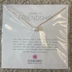 Pearls of Friendship Gold Necklace